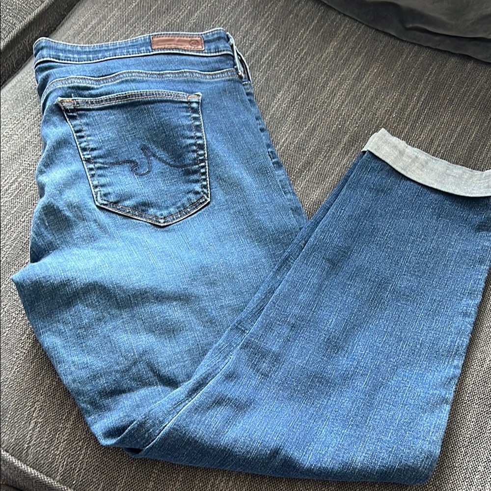 AG Adriano Goldschmied “The Stilt Roll-Up” Skinny Jeans with Rolled Ankle Hem - Picture 7 of 10